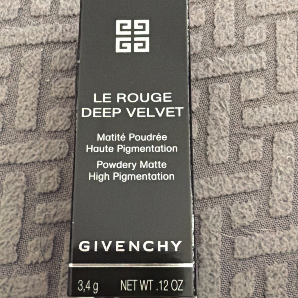 Givenchy Le Rouge DEEP  Velvet  Matte Lipstick 3g / .12oz 12 Nude Rose NIB